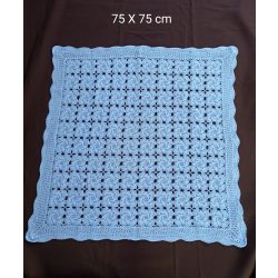 Csipketerítő, négyzet alakú 