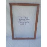 Nagyméretű, fa képkeret