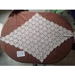 Nagyméretű csipke, terítő