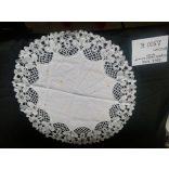 Csipkés, nagyméretű körterítő