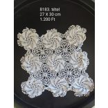 Vékony horgolt csipke