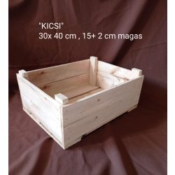 "Kicsi" fantázia nevű fa láda